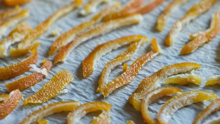 Рецепт цукатов из апельсиновых корок