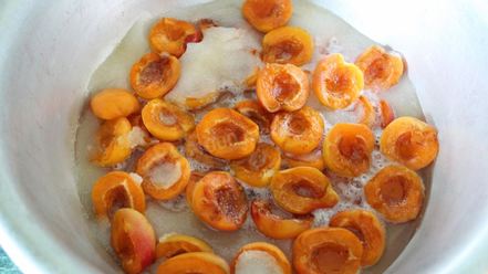 Рецепт варенья из абрикосов без косточек с миндалем