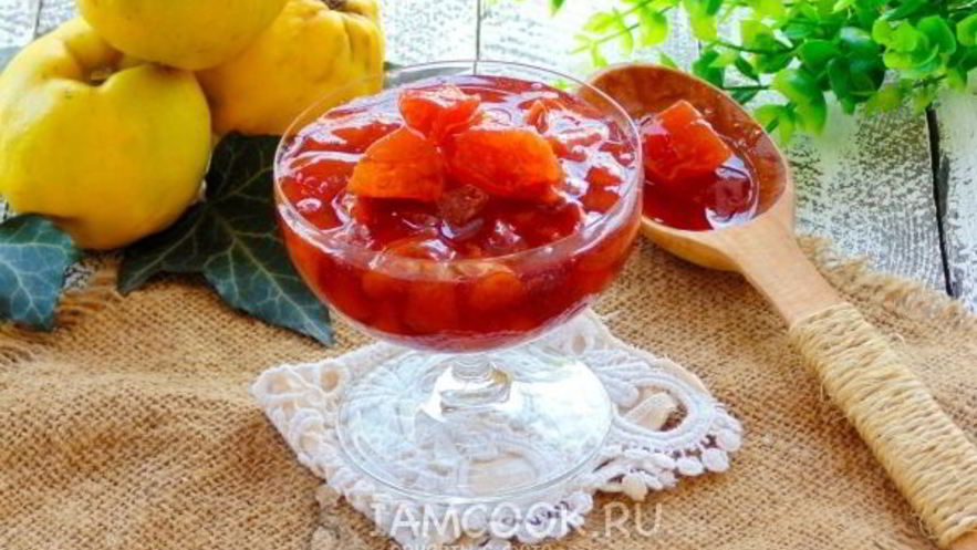 Рецепт варенья из айвы