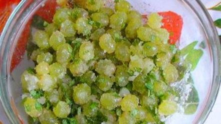 Рецепт варенья из белого винограда с мятой