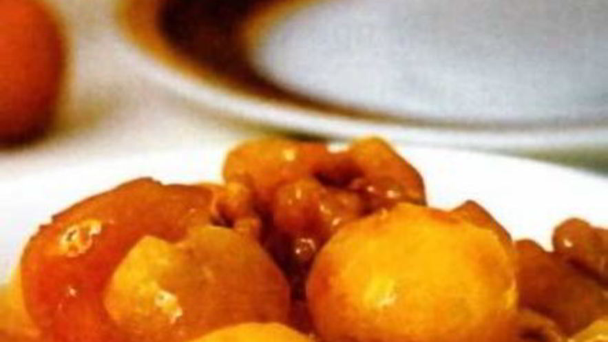 Рецепт варенья из черешни с орехами