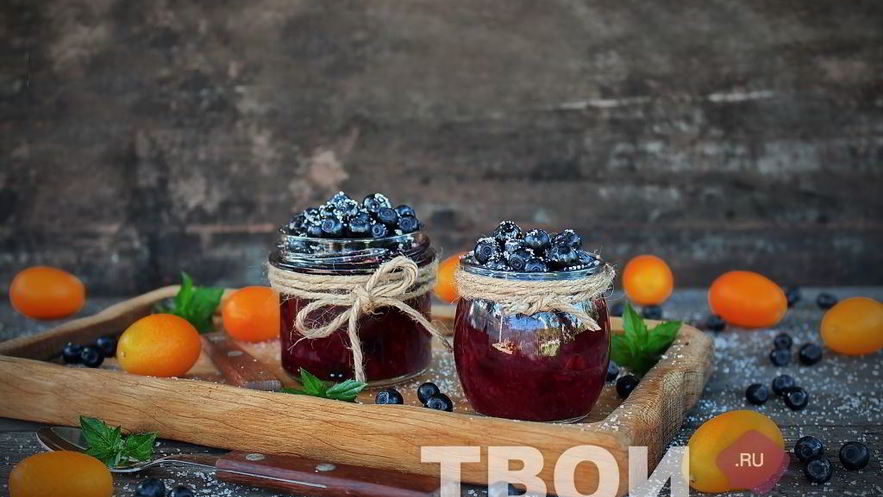 Рецепт варенья из черники