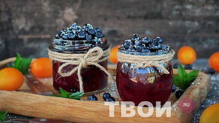 Рецепт варенья из черники