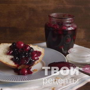Рецепт Варенья из крыжовника и черники