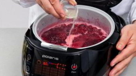 Рецепт варенья из малины в мультиварке