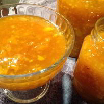 Рецепт Варенья из мандаринов и хурмы