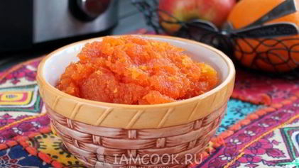 Рецепт Варенья из моркови