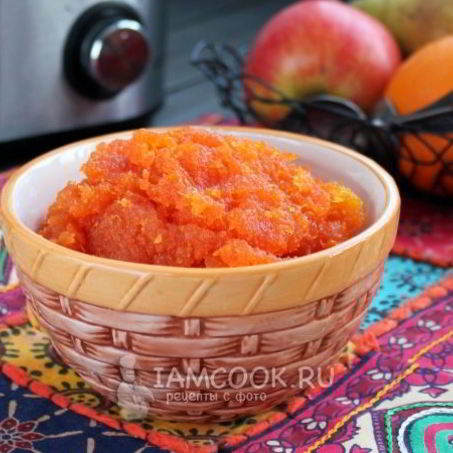 Рецепт Варенья из моркови