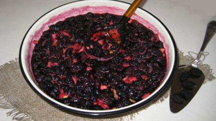 Рецепт варенья из шелковицы