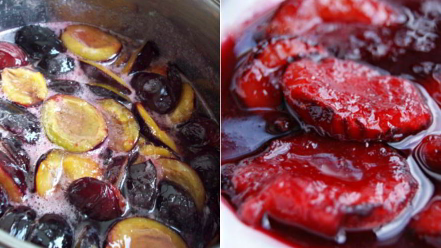 Рецепт варенья из слив дольками
