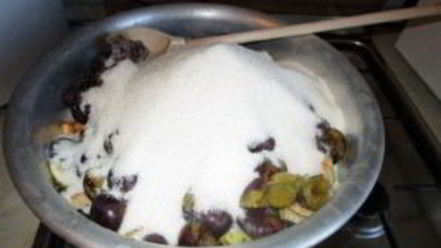 Рецепт варенья из сливы, яблока и апельсина