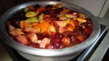 Рецепт варенья из сливы, яблока и апельсина