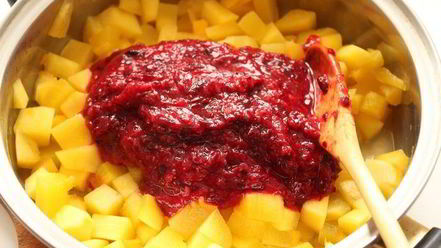 Рецепт варенья из тыквы и клюквы