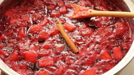 Рецепт варенья из тыквы и клюквы