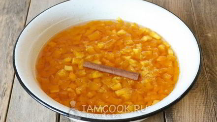Рецепт варенья из тыквы с корицей