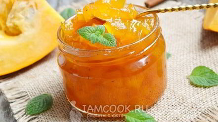 Рецепт варенья из тыквы с корицей