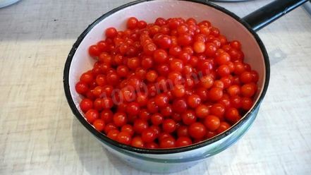 Рецепт варенья из войлочной вишни