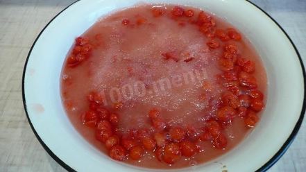 Рецепт варенья из войлочной вишни