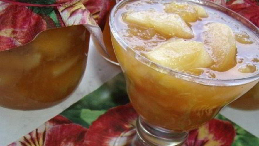 Рецепт варенья из яблок без воды