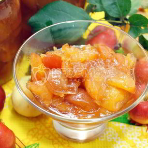 Рецепт Яблочного варенья дольками