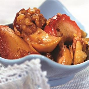 Рецепт Яблочного варенья с грецкими орехами