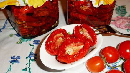 Рецепт вяленых помидоров на зиму