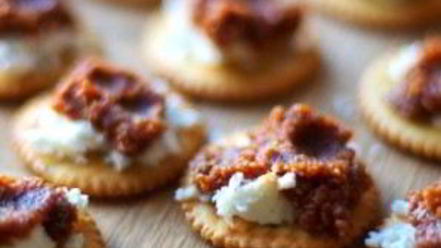 Рецепт закуски с вялеными помидорами