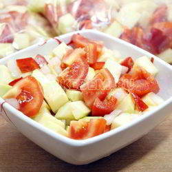 Рецепт Заморозки кабачков с овощами на зиму