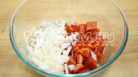 Рецепт заморозки кабачков с овощами на зиму