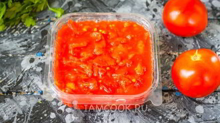 Рецепт заморозки помидоров на зиму