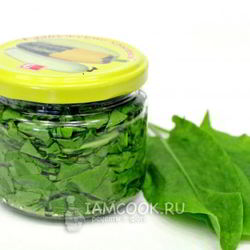 Рецепт Засолки щавеля на зиму