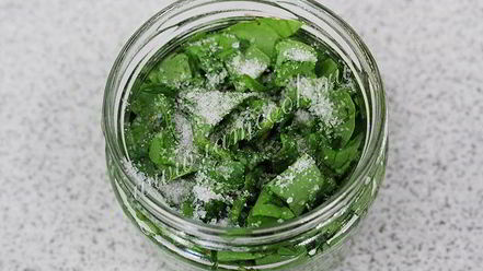 Рецепт засолки щавеля на зиму