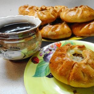 Рецепт Беляшей без дрожжей с мясом в духовке