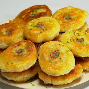 Рецепт Беляшей из теста на опаре