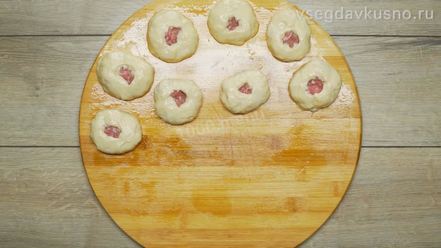 Рецепт беляшей из теста на опаре