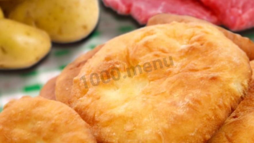 Рецепт беляшей с картошкой и мясом