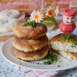 Рецепт Беляшей с куриным фаршем