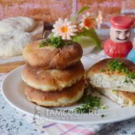 Рецепт Беляшей с куриным фаршем