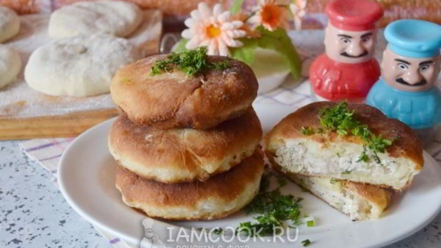 Рецепт беляшей с куриным фаршем
