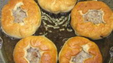 Рецепт беляшей с мясом на сковороде