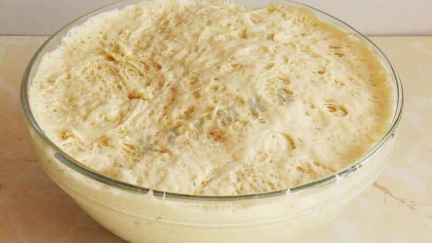 Рецепт дрожжевого теста для беляшей с сухими дрожжами