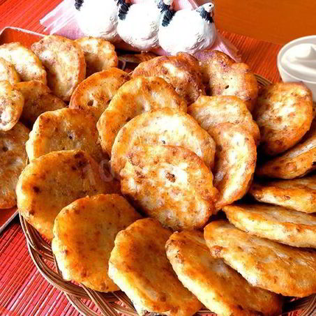 Рецепт Ленивых беляшей на молоке