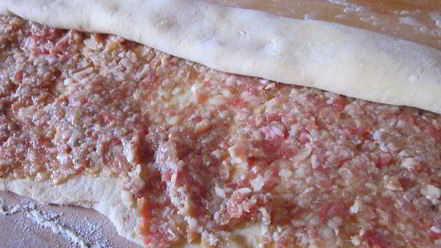 Рецепт ленивых беляшей на творожном тесте