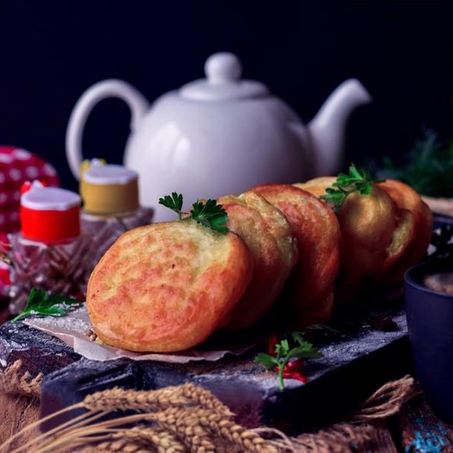 Рецепт Ленивых беляшей с луком