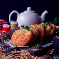 Рецепт Ленивых беляшей с луком