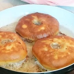 Рецепт Сочных беляшей с мясом на кефире