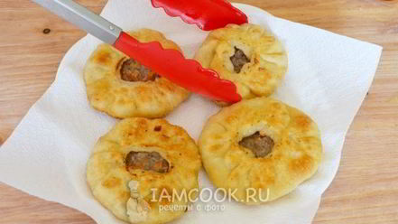Рецепт татарских беляшей с мясом
