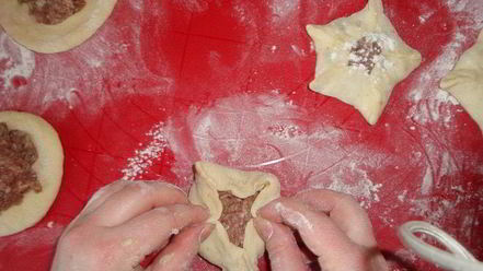 Рецепт звездных беляшиков