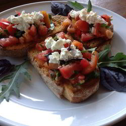 Рецепт Брускетты овощной