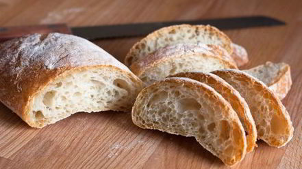 Рецепт брускетты с грибами и мягким сыром